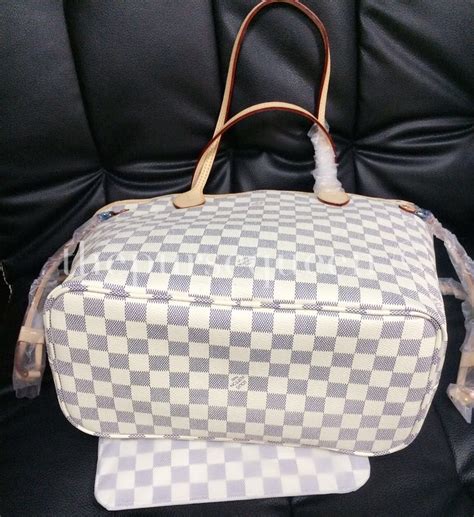 louis vuitton damier bag replica neverfull|louis vuitton neverfull bag.